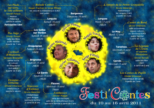 archives : plaquette du Festi'Contes 2011 (septième édition)