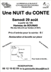 « NUIT DU CONTE » - avec Florence Férin, J. Bourgarel & D.Isnard, Rachid Akbal